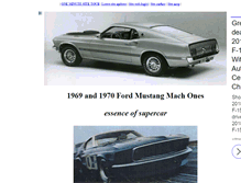 Tablet Screenshot of 1969-1970-ford-mustang-mach-one-boss-shelby-classic.com